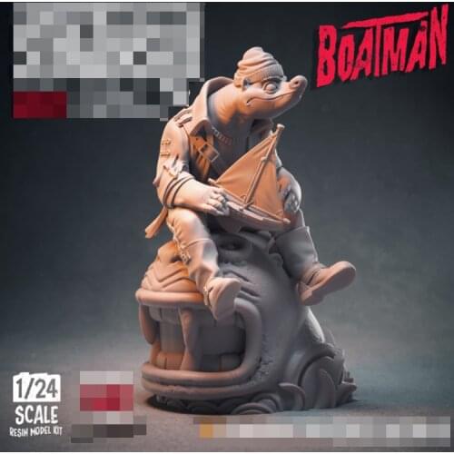 1/24 boatman, Resin Model figure, GK, Unassembled and unpainted kit