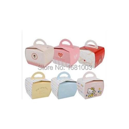 200pcs/lot Portable handmade Bake Cake Packaging Boxes Mousse Box