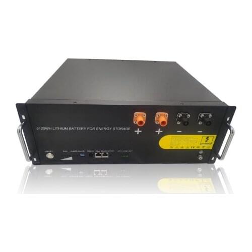 3KW 5KW 10KW Off Grid Solar Battery Energy Storage System 51.2V 100Ah Lithium Ion LiFePo4 BMS Battery