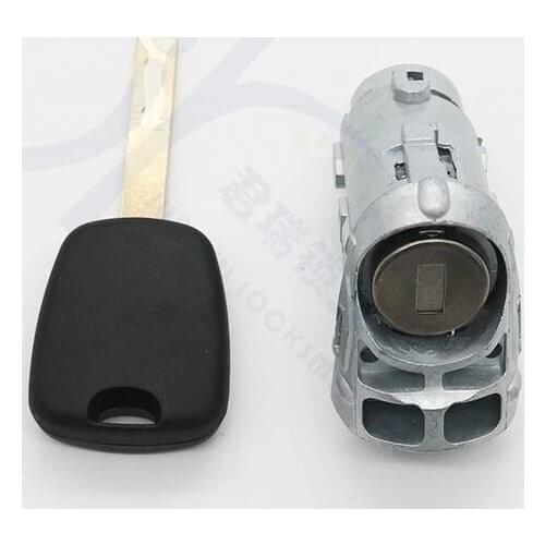 Car Central Door Lock For Renault inner milling key lock Replacement With Key Front Left car lock