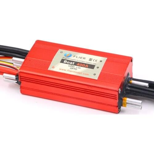 FATJAY FLIER 400A ESC 3-16S ESC brushless waterproof speed controller with program cable for RC boats Surfboard Flyboard