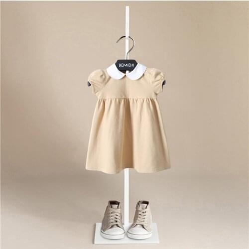 Summer Dress Girl Fashion Princess Dresses Children Casual School Wear Clothes Brief Kids Sundress 2-6T