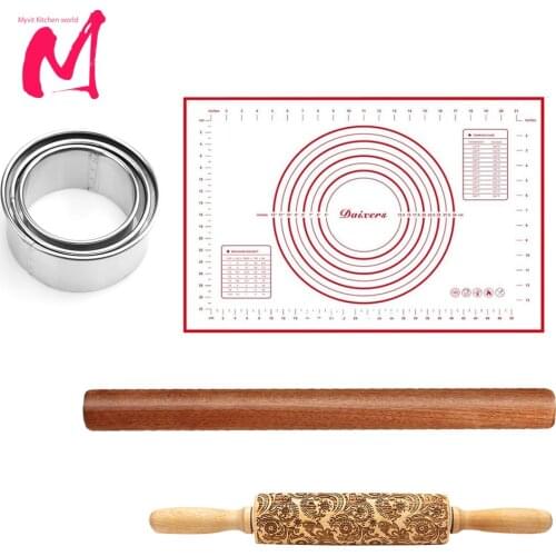 MYVIT Wooden Rolling Pins For Dough