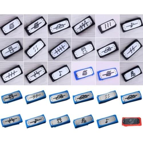Headband Protect Forehead Anime Ninja Cosplay Wear Logo Prop Ornaments Accessories Toys