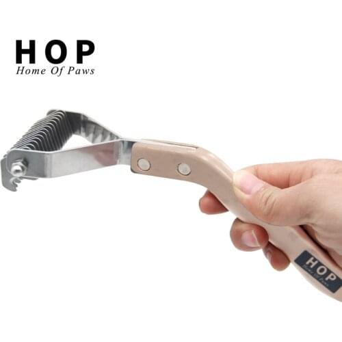 Pet Dog Comb Combing Hair Artifact Dog Hair Brush Hair Removal Hair Removal Hair Knotting Golden Retriever Teddy Dog Needle Comb