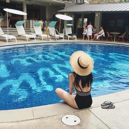 High Quality Hot Sale New Belt Raffia Straw Summer Sun Visor Hats For Women Lady Fashion Handmade Cap Wide Brim Panama Beach Hat