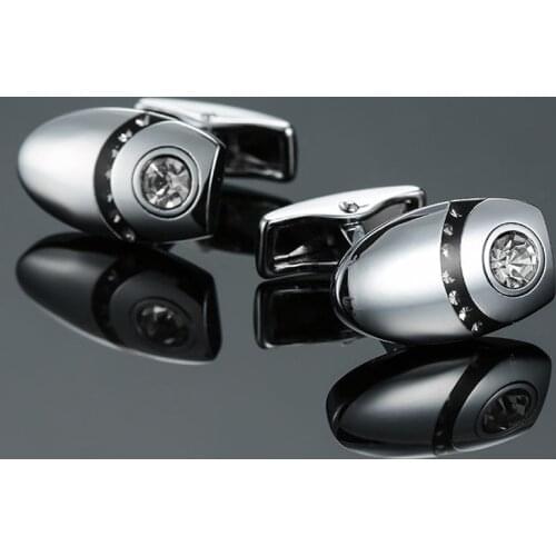 High quality retro pattern Cufflinks new fashion jewelry Opal crystal Cufflinks mens business shirt suit badge pin gift