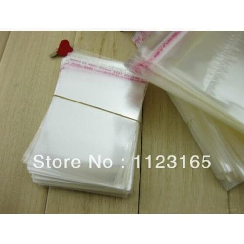 16*28cm 200pcs/lot,Self Adhesive Seal OPP bags - All Clear plastic pouches resealable gift /Jewelry bag packing