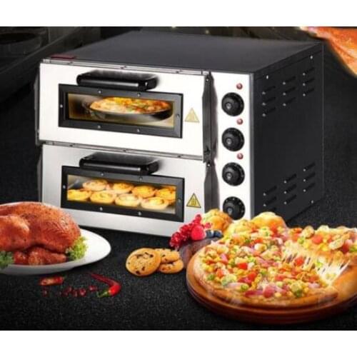 220V 3KW Commercial Electric Baking Oven Professional Pizza Cake Bread Oven H