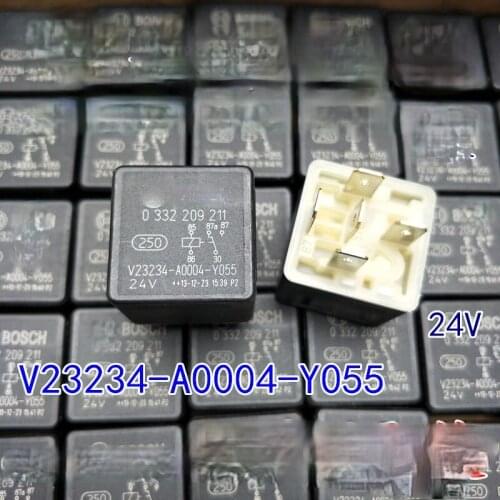 5PCS For BOSCH V23234-A0004-Y055 Automotive Relay 24V 5PIN 0 332 209 211
