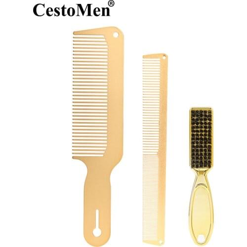 CestoMen Metal Combs