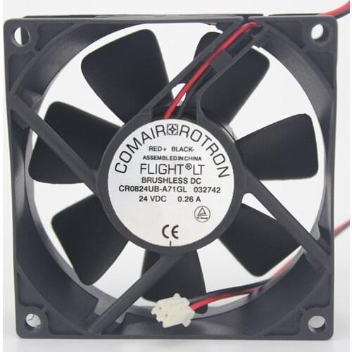 CR0824UB-A71GL 24V 0.26A 8CM 8025 Variable frequency fan