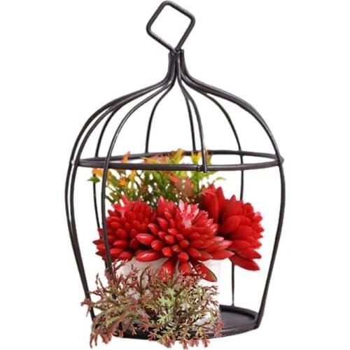Artificial Plant Flower Baskets And Plant Hangers With Hooks, Indoor And Outdoor Hanging Plant Stands