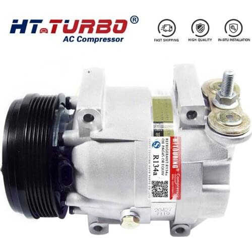 V5 AC Compressor For Chevrolet Aveo 1.6L 2004 2005 2006 2007 2008 95234615 1521525 95966588 96539389 96618810