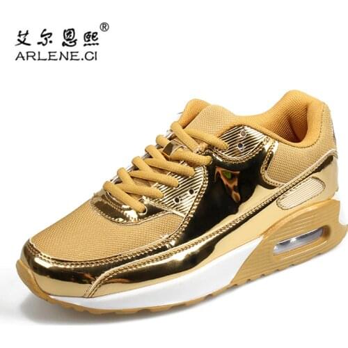 Gold Silver 2018 Basketball Shoes For Men Women Sports Air Cushion Sneakers Breathable Trainers Basket Zapatillas Big Size 36-46