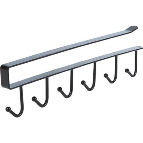 Easy Installation Iron Hanging Portable Storage Hanger Rack for Cabinet