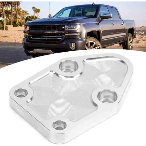 Fuel Pump Mounting Plate Kit with Gasket Fit for Chevy Small Block 283 327 350 400 Engines auto accessories