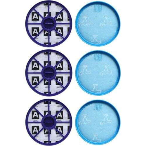 Front Back HEPA Filter Kit for Dyson DC19 DC20 DC21 DC29 Pre & Post Upper & Lower Motor Vacuum Cleaner Part