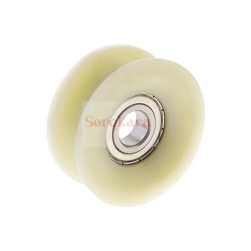 20*84*33mm U Groove width 21mm Guide Pulley Sheave Sealed Rail Bearing BU2082