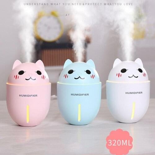 New Y1 Meng Pet Humidifier Multifunctional Three-In-One Humidifier Night Light Small Fan Mini Usb Humidifier