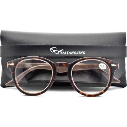 2020 Cat Eye Reading Glasses Unisex Women Men Optical Computer Glasses Presbyopia Eyewear Anti-Reflective Reader With Case Top