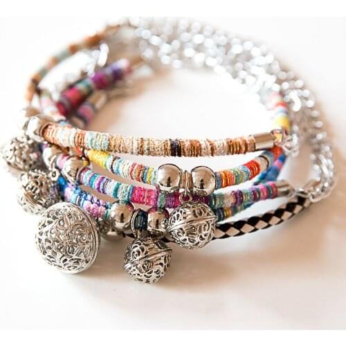 1Pcs Adjustable Dog Collar With Classic Palace Bells Necklace For Cat Teddy Small Medium Dog Folk-custom Braided Collar Supplies