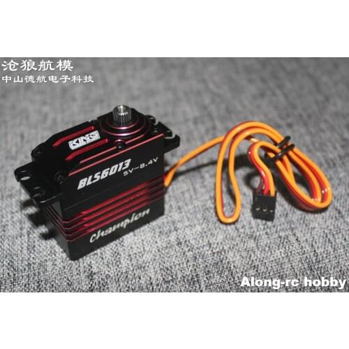 FREE SHIPPING 1pcs Kingmax BLS6013 Waterproof 85g 60kg.cm digital steel gear standard servos for 1/10 RC crawler car airplane