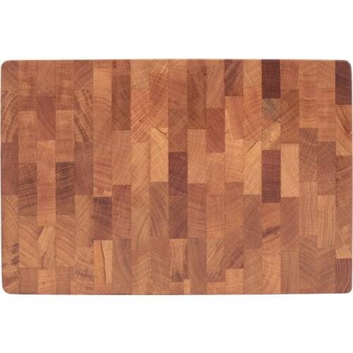 Soandora End Grain Cutting Board Oak Tree Natural Texture and Pattern