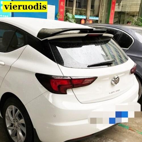 For Opel Astra K Spoiler ABS Material Car Tail Wing Decoration Primer Color Rear Spoiler For Opel Astra K Spoiler 2015-2018