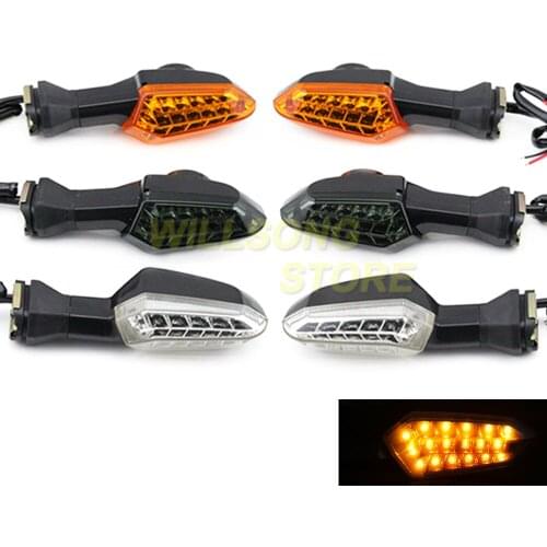 LED Rear Turn Signal Lights Lamp Indicator For KAWASAKI NINJA 300/650/1000 Z 800/1000/SX ER6N/F ZX6R Motorcycle Accessories