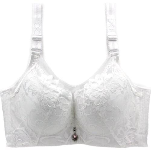 Large size tube top anti-glare ladies bra five-breasted thin section full cup underwear Mesh Vest Top Blouse for Lady Gym Bras