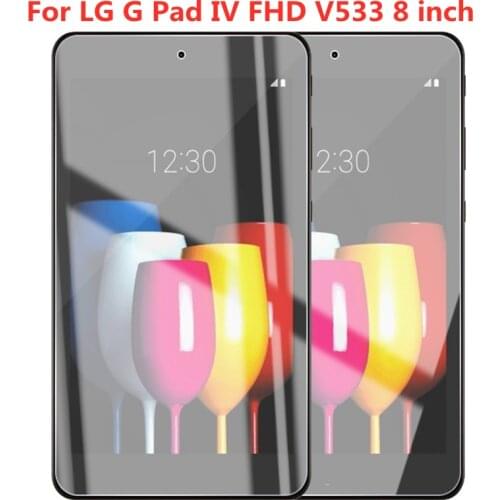 Tempered Glass For LG G Pad IV FHD V533 8.0 inch Tablet Screen Protector Protective Film