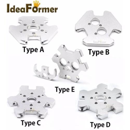 3D Printer Parts Effector End Delta M4 Hammock printer for Aluminum Kossel 3D fisheye Mount M3