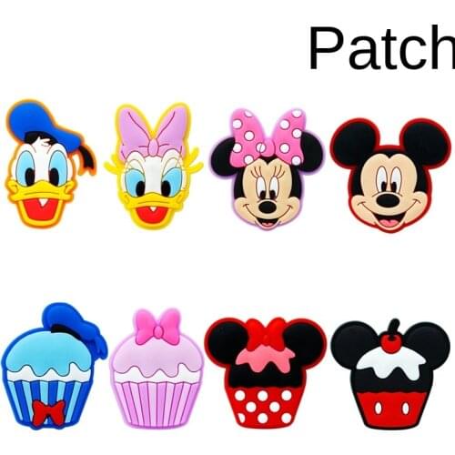 Disney Diy Semi-Manufactures Trinkets Silicone Patch PVC Paster Stickers For Phone Case Cover Earphone Case Shoes And So On