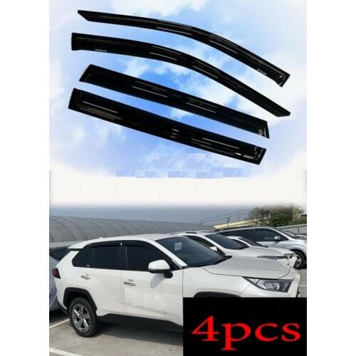 Fit For Toyota RAV4 2014-2019 High quality Window Visor Vent Sun Shade Rain Guard Door Visor 4pcs