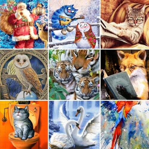 40x50x70 diamond painting 5D Full Square Diamond embroidery mosaic Cross Stitch DIY Wall Sticker home Decoration Christmas Gift