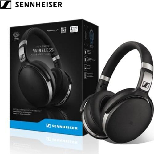 Sennheiser HD 4.50BTNC Wireless Bluetooth Headphones Active Noise Cancellation Hi-Fi Headset Sport Bass Gaming Earphone with Mic