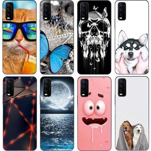 Patterned Case for VIVO Y20 2020 case Soft TPU Case Phone Back Cover for Vivo Y20i Y 20i Y20 Y20 Y 20 Case Funda Coque