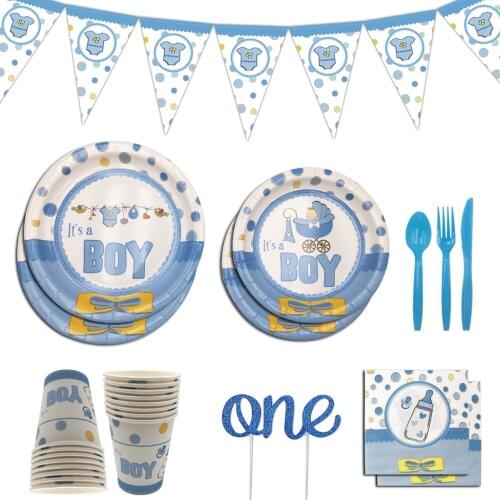 Boy Girl Baby Shower Decor Baby 2 1st 1 One Birthday Party Decor Elephant Boy Babyshower Gende Reveal Its A Boy Or Its A Girl