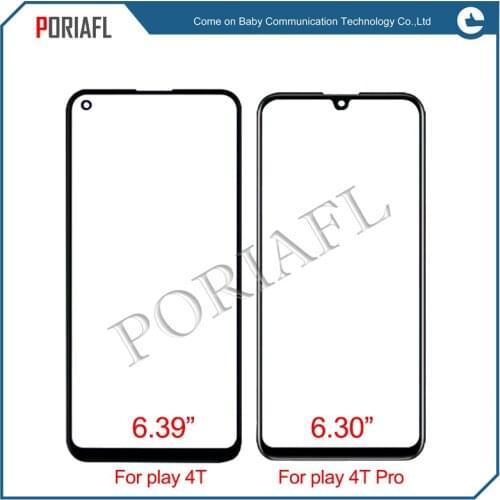 For honor play 4T Play Outer Screen Front Glass Cover LCD Touch Screen glass Lens repair broken glass