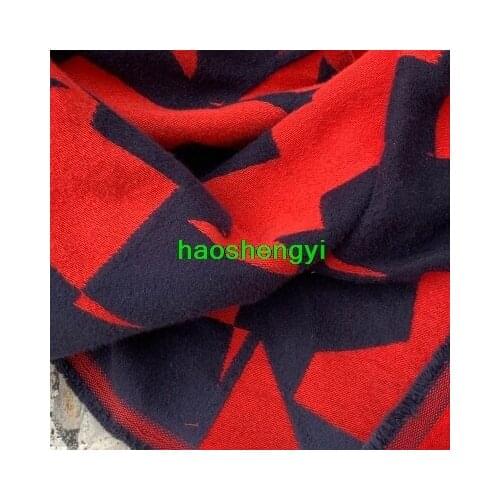 High-end imported super thick cotton winter style splicing style yarn-dyed cotton garment fabric