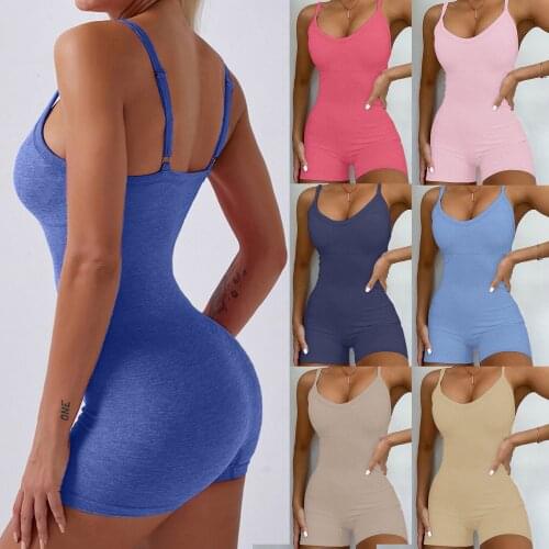 Fitness Womens Hip Lifting Exercise Fitness High Waist Jumpsuits Yoga Leggins Pant For Gym Sports Women Gym Clothing Activewear