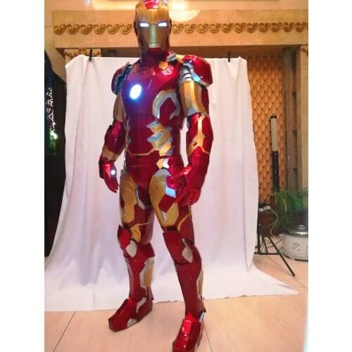 Iron Man MK43 Suit Iron Man Cosplay Costume Wearable Made to Measure and Movie Accurate Iron Man Armor