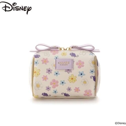 Disney Cartoon Princess Ladies Cosmetic Bag Waterproof Clutch Bag Travel Multifunctional Large-capacity Storage Cosmetic Bag