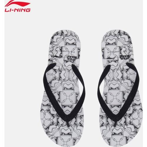Li-Ning Men New 2020 The Trend Clap Beach Outdoor Sandals Light Slipper LiNing Stylish Sports Shoes Leisure Sneakers AGAQ005