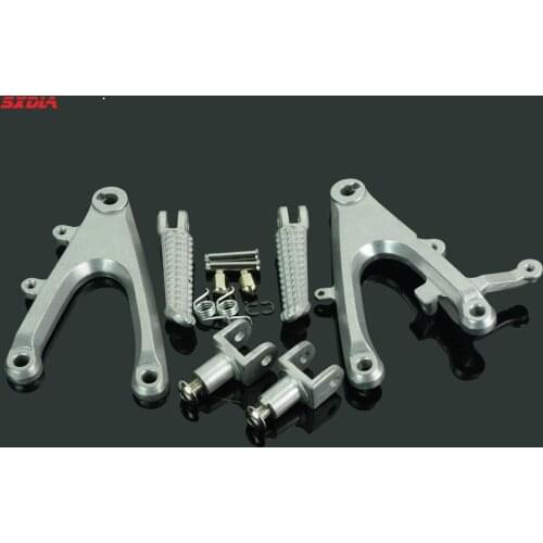 Motorcycle Foot Pegs Front Footrest Foot Peg Pedals Pedal Footrest For YAMAHA YZF R1 2004-2006