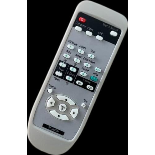 Projector Remote Control Replace For EPSON EB-W10 EB-X92 EB-470 EMP-1735W EMP-81+ EMP-S1 EMP-54C EMP-74L EMP-84HE