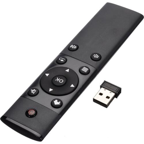 Portable Wireless 2.4GHz Smart TV Remote Control Network Set-top Boxes Remote Controller With USB Receiver