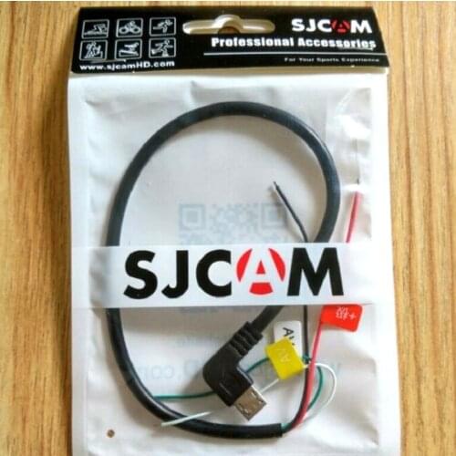 Sjcam Original AV Cable For M10 SJ4000 SJ5000 M10 sj7000 sj9000 soocoo C30 EKEN h3 h8 Sport Action Camera FPV Video Output Cable