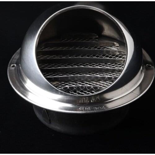 304 stainless steel wind vents outer wall windproof rain cap exhaust pipe outdoor air outlet kitchen ventilation